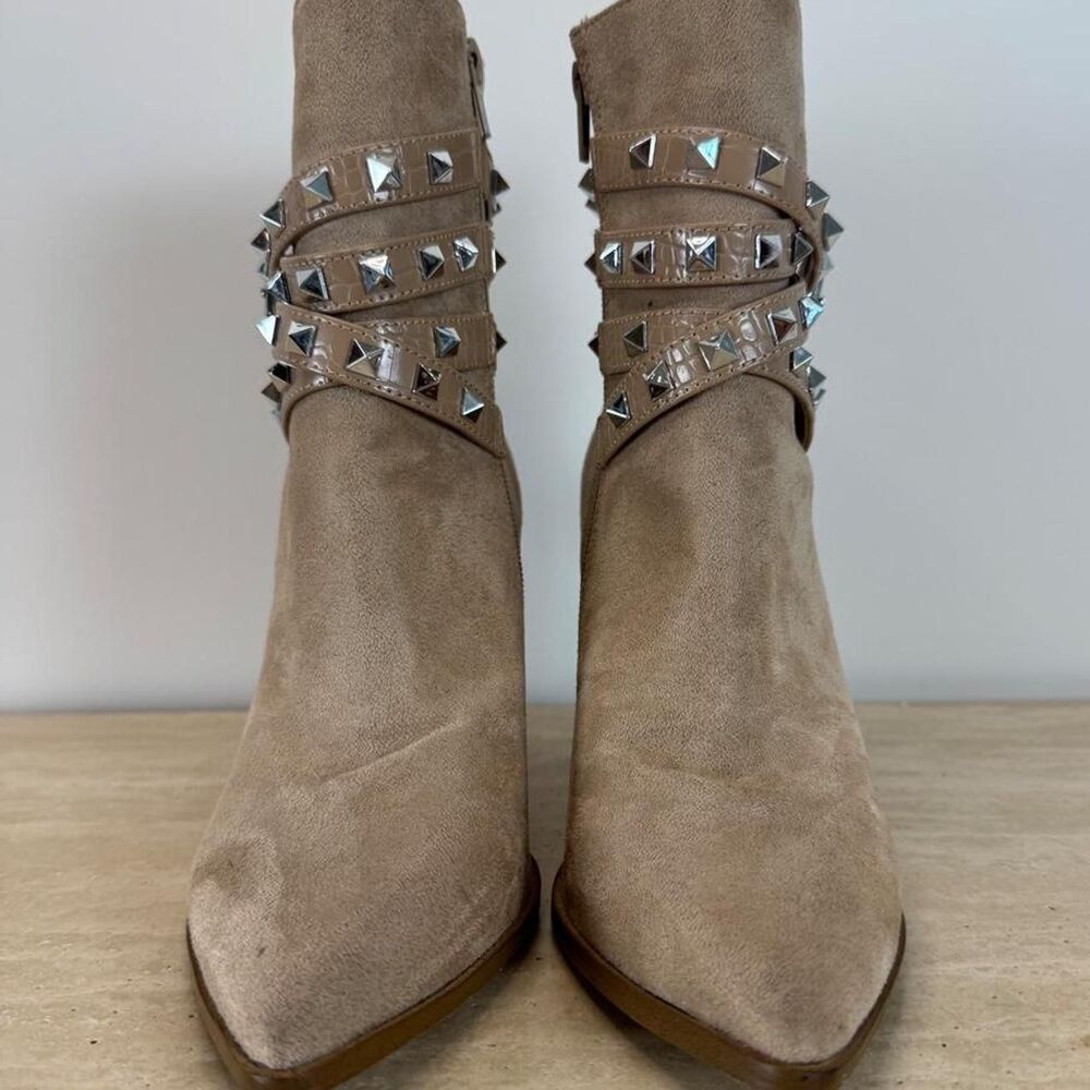 Steve-madden Women's Tan and Cream Boots